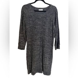 Dark Grey Community by Aritzia Sweater Dress